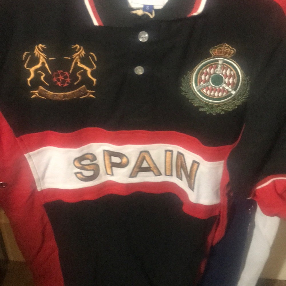 Men’s soccer shirt team Spain